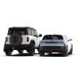 Rally Armor MF85-NO-PL-BCE24-BLK 21-25 Ford Bronco NO-PL Plastic Rear Bumper BCE Logo