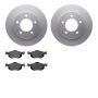 Dynamic Friction 4502-99131 Rotor Kit