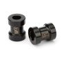 Ti22 PERFORMANCE TIP1075 Jacob Ladder Spacers Aluminum Black Pair