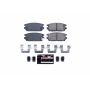 PowerStop Z23-532 PowerStop - Z23 Daily Driver Carbon-Fiber Ceramic Brake Pads with Hardware Kit