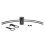 Corsa Performance CC0015 CORSA Performance 3/8in. Universal 3 oz. aluminum oil catch can with mounting br