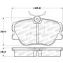 Stoptech 308.04230 Street Brake Pads