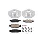 PowerStop K6346 Z23 Daily Driver Carbon-Fiber Ceramic Brake Pad and Drilled & Slotted Rotor Kit