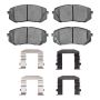 Dynamic Friction 1551-1295-02 Brake Pad Kt