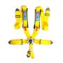 NRG SBH-B6PCYL 5PT 3in. Seat Belt Harness / Cam Lock - Yellow
