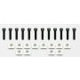 Wilwood 230-4900 Rotor Bolt Kit - Dynamic Front 12 Bolt with T-Nuts