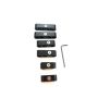 RACING POWER CO-PACKAGED RPCR9570BK Billet Wire Separators R ace Style - Black