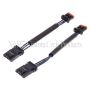 NAMZ NTSX-CB04 16-23 V-Twin Softail (Except FLSTC/FLSTN) Plug-N-Play Front Turn Signal Extension 4in.