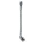 Fragola -3AN Clear Covered Assembly Straight x 45 Degree 10in