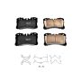 PowerStop 17-1282 PowerStop - Z17 Low-Dust Ceramic Brake Pads with Hardware