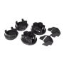 Prothane 99+-0 Honda Civic 3 Mount Kit - Black