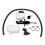 Wilwood 260-13618 Short Remote M/C Kit 5/8in Bore 3/8in-24 Banjo Outlet