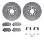 Dynamic Friction 7512-39017 Rotor Kit