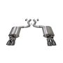 CORSA Performance 21002GNM Corsa 2018-2023 Ford Mustang GT Fastback 5.0L 3in Sport Axle-Back Exhaust w/ 4in Gunmetal Tips