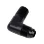 Aeromotive Fitting Elbow 1/4in-MNPT to AN-06 90-Deg Black