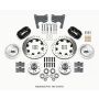 Wilwood 140-15197-D Forged Dynalite Front Kit 12.19in Drilled 65-72 CDP C Body -Drum