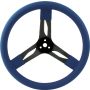 QUICKCAR RACING PRODUCTS QRP68-0032 15in Steering Wheel Stl Blue