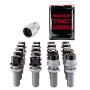 McGard (68032BK 14X1.5 MCG 5 LUG BOLT INSTALL KIT,RADIUS SEAT, BLACK W/WHL LKS-17MM HEX)