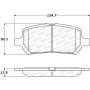 Stoptech 305.09560 Street Select Brake Pads