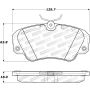 Stoptech 308.07200 Street Brake Pads