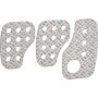 OMP RACING, INC. OMPOA0-1050 3 Pedal Set Knurled Aluminium