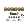 Diode Dynamics DD6799 SS5 Sport Universal CrossLink 6-Pod Lightbar - Yellow Combo
