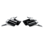 Akrapovic TP-CT/7 Tail pipe set (Carbon) 550/560