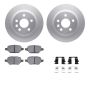 Dynamic Friction 4512-45062 Rotor Kit