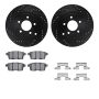 Dynamic Friction 8512-54190 Rotor Kit