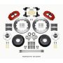 Wilwood 140-15278-R Narrow Superlite 6R Front Hub Kit 12.88in Red 82-92 Camaro//Firebird