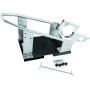 BikeMaster 152453 Heavy Duty Wheel Chock - Silver