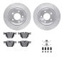 Dynamic Friction 7612-31062 Rotor Kit