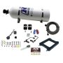 Nitrous Express 60570-15 Dominator Gemini PRO-POWER (100-200-300-400-500HP) WITH 15LB BOTTLE