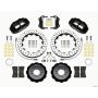 Wilwood 140-13018-D Narrow Superlite 6R Front Hat Kit 12.88in Drilled 2013-Up Ford Focus ST w/ Lines