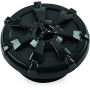 Kuryakyn 7384 Alley Cat Gas Cap Black