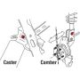 SPECIALTY PRODUCTS COMPANY 72350 MUSTANG CAMBER/CASTER KIT