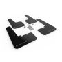 Rally Armor MF66-UR-BLK/SIL 20-25 Subaru Outback Black UR Mud Flap w/Silver Logo