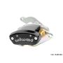 Wilwood 120-15485-BK Caliper - MC4 Mechanical Left Hand - Black 1.19in Piston 1.10in Rotor - Black