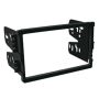 Metra 95-7309 Double DIN Installation Kit for Select 1995-2006 Hyundai Vehicles, black