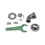 Radium Remote Mount Fill Neck - 24AN Elbow - 1.5in Barb