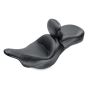 Mustang Motorcycle 79631 Mustang 09-21 Kawasaki Vulcan 1700 Voyager, Nomad Touring 1PC Seat w/Driver Backrest - Black
