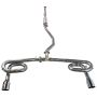 Remark RK-C2063H-11 2022+ Honda Civic Sport Sedan (FE2) Catback Exhaust - Dual Stainless Steel Tips