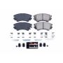 PowerStop Z23-1404 PowerStop - Z23 Daily Driver Carbon-Fiber Ceramic Brake Pads with Hardware Kit