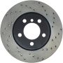 Stoptech 128.34138L Drilled Sport Brake Rotor