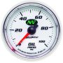 AutoMeter 7321 GAUGE, OIL PRESSURE, 2 1/16