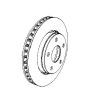 Mopar 52060137AB ROTOR, Brake