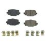 PowerStop 17-2191 PowerStop - Z17 Low-Dust Ceramic Brake Pads with Hardware