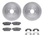 Dynamic Friction 6512-46320 Rotor Kit