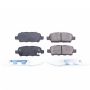 PowerStop 17-1288 PowerStop - Z17 Low-Dust Ceramic Brake Pads with Hardware