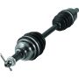 QuadBoss 609364 05-14 Honda TRX500FA FourTrax Foreman Rubicon 4x4 AT (03) Front Left Replacement Axle